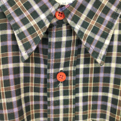 トミーヒルフィガー TOMMY HILFIGER 背面BIG刺繍ハウスチェックシャツ メンズ JPN:M
