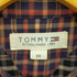 トミーヒルフィガー TOMMY HILFIGER 背面BIG刺繍ハウスチェックシャツ メンズ JPN:M