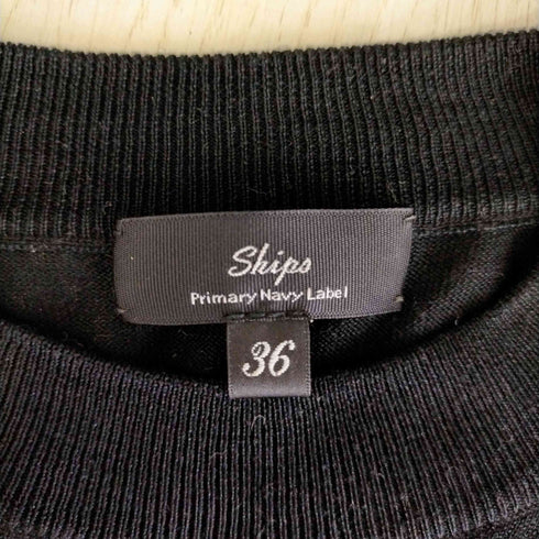 シップス SHIPS PrimaryNavyLabel:シルクカシミヤドルマンプルオーバー レディース JPN:36