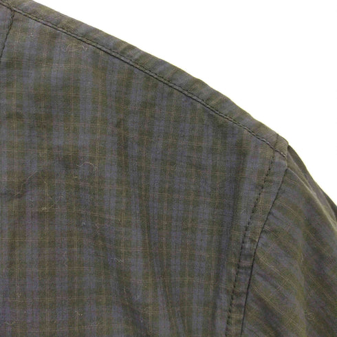 アバハウス ABAHOUSE フルジップアップ 半袖ギミックシャツ メンズ 2