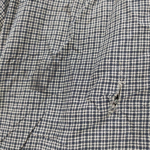 クレイボーン Claiborne グレンチェックシルクシャツ メンズ JPN:XL