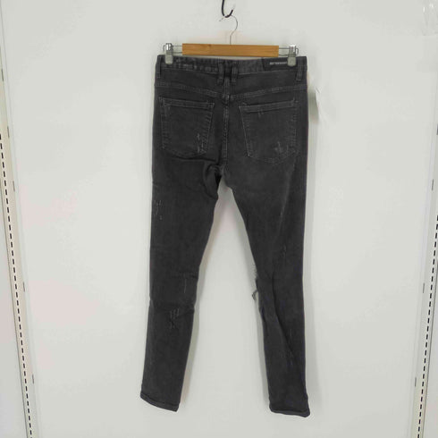 リプレゼント REPRESENT クラッシュスキニーデニムパンツ ブラック メンズ 30