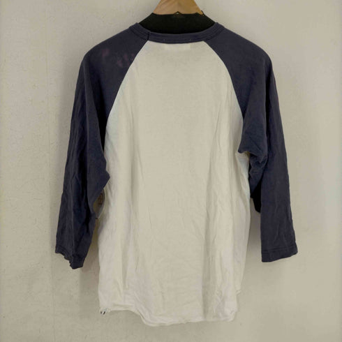 フロントロゴプリント ラグランL/Sカットソー unitts 2000 メンズ JPN:M