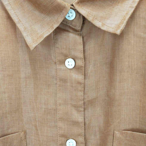 ユナイテッドアローズグリーンレーベルリラクシング UNITED ARROWS green label relaxing シアーオーバーシャツ レディース FREE