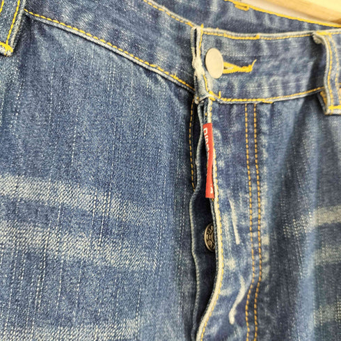 ディースクエアード DSQUARED2 ダメージ加工デニムパンツ メンズ 50