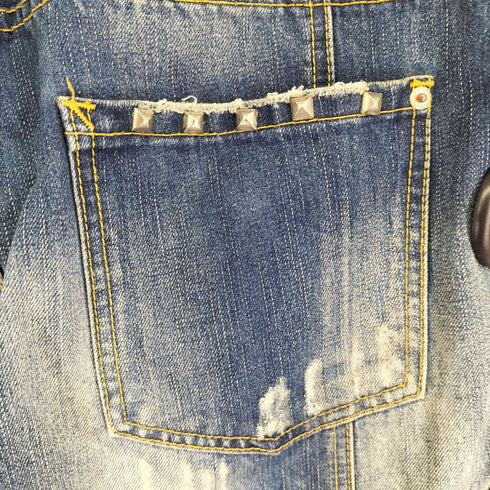 ディースクエアード DSQUARED2 ダメージ加工デニムパンツ メンズ 50