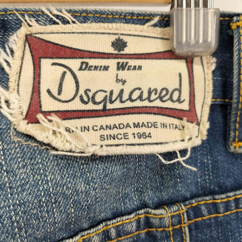 ディースクエアード DSQUARED2 ダメージ加工デニムパンツ メンズ 50