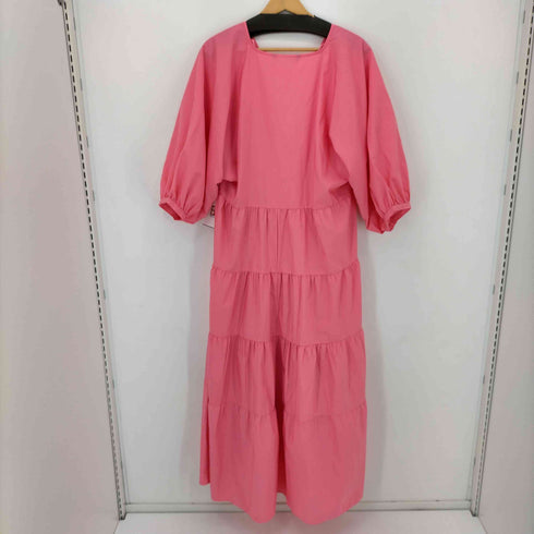 ザラ ZARA ポプリンパネルワンピース レディース import:L