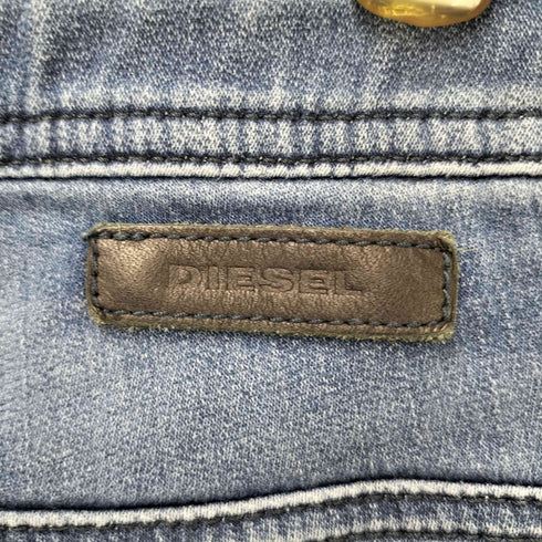 ディーゼルインダストリー Diesel Industry ダメージ加工 デニムスウェットパンツ メンズ 28
