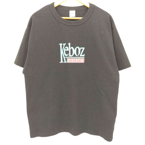 ケボズ KEboz BASEBALL CLUBプリントクルーネックTシャツ メンズ JPN:M