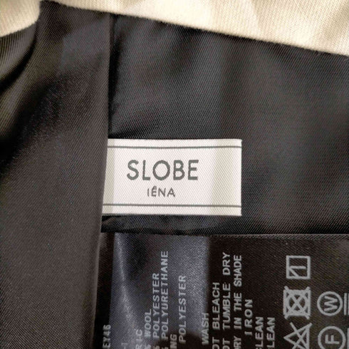 スローブイエナ SLOBE IENA タックストレートパンツ レディース JPN:36