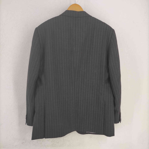 サヴィルロウ SAVILE ROW COMPANY ウールストライプ2Bテーラードジャケット GUY DORMEUIL メンズ 胸囲102-胴囲98-身長180