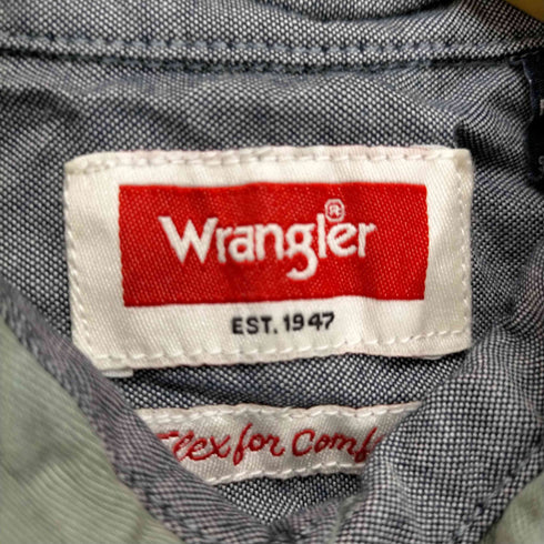 ラングラー Wrangler コットン2P S/S シャツ メンズ JPN:S