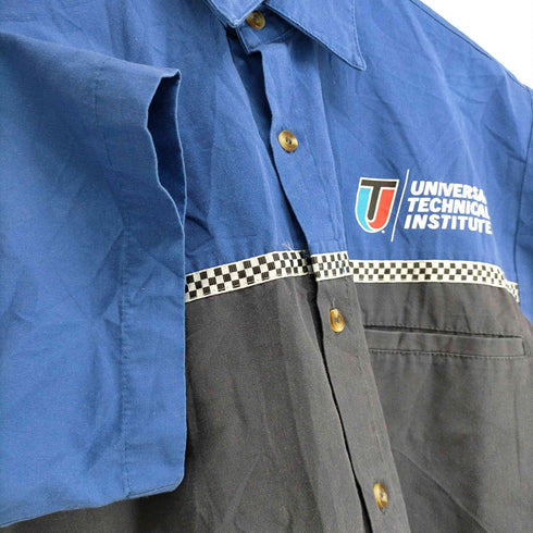 UNIVERSAL TECHNICAL INSTITUTE レーシングS/S シャツ メンズ