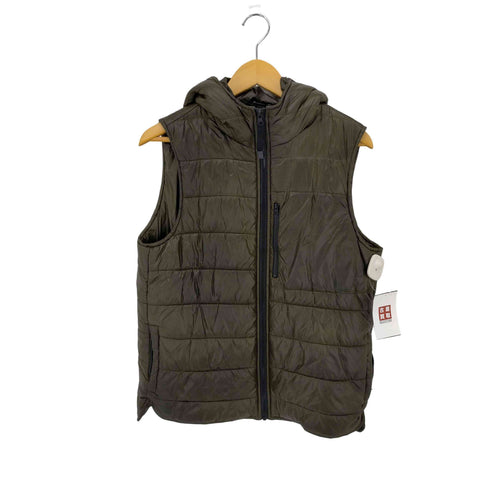 ザラ ZARA フーディーダウンベスト メンズ import:M