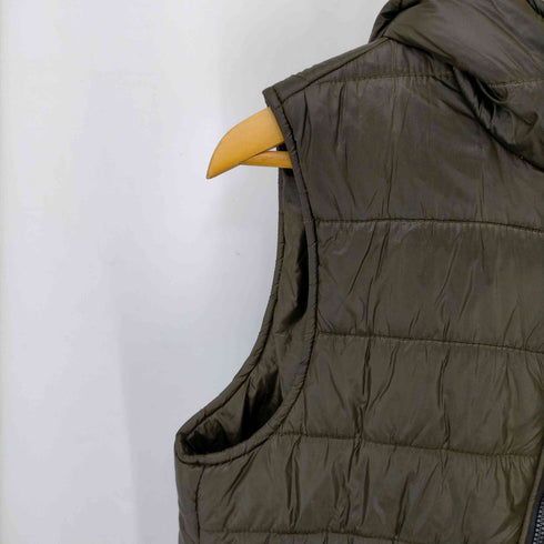 ザラ ZARA フーディーダウンベスト メンズ import:M