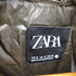 ザラ ZARA フーディーダウンベスト メンズ import:M
