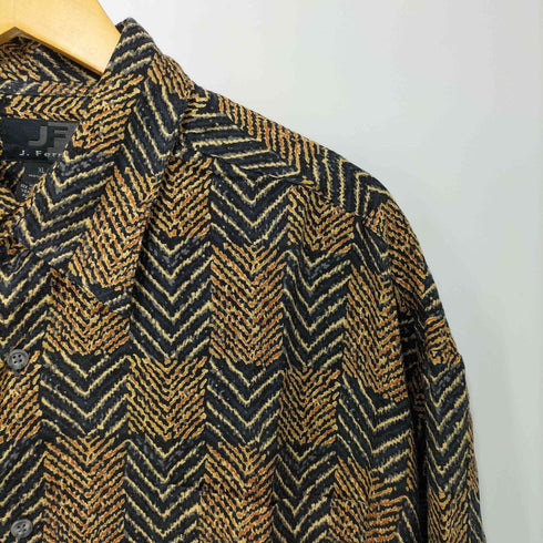 ジェイフェラー J.FERRAR 90-2000s 総柄 レーヨン ショートスリーブシャツ メンズ import:XL