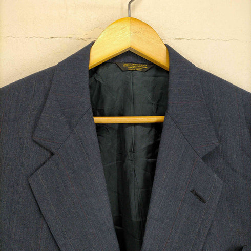 TURNBURY MADE IN USA ストライプ 2B テーラードジャケット メンズ