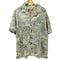 カリビアンジョー CARIBBEAN JOE 90-2000s 総柄 レーヨン ショートスリーブアロハシャツ メンズ import:L