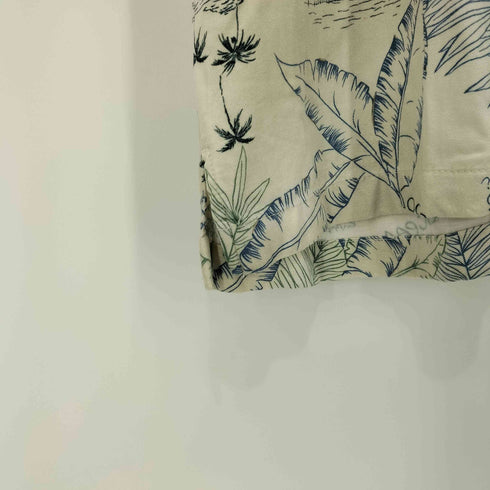 カリビアンジョー CARIBBEAN JOE 90-2000s 総柄 レーヨン ショートスリーブアロハシャツ メンズ import:L