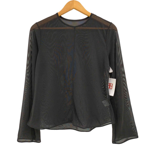 ユニクロ UNIQLO シアークルーネックTシャツ レディース JPN:XL