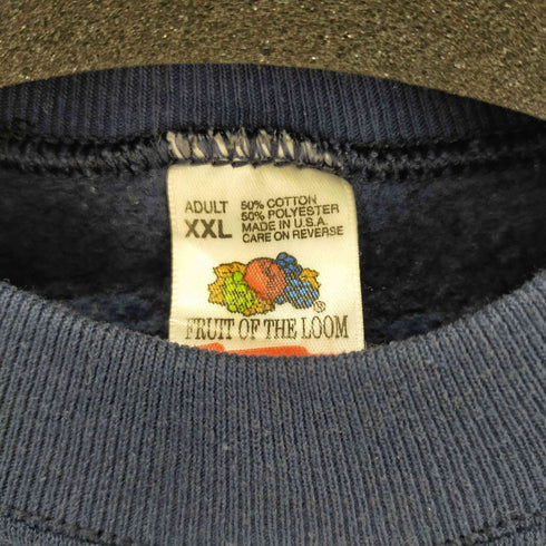 フルーツオブザルーム FRUIT OF THE LOOM 90S 2XL USA製 クルーネックスウェット メンズ JPN:XXL