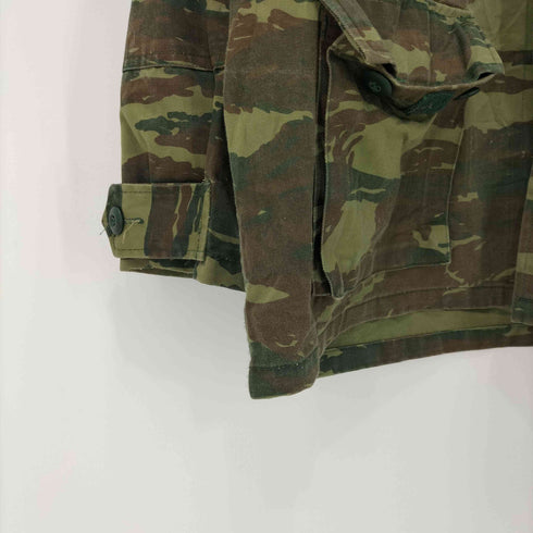 ユーロミリタリー Euro military ユーロミリタリー復刻 リザードカモ BDUジャケット EURO MILITALY COMBAT COAT BDU LIZARD PATTERN メンズ import:L