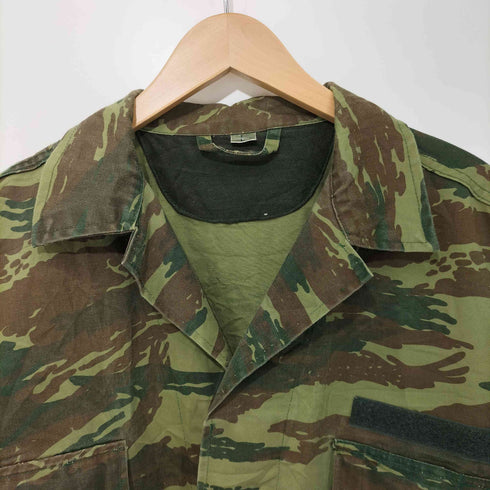 ユーロミリタリー Euro military ユーロミリタリー復刻 リザードカモ BDUジャケット EURO MILITALY COMBAT COAT BDU LIZARD PATTERN メンズ import:L