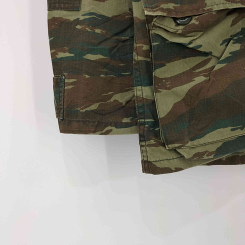 GREECE ARMY CAMO BDU JACKET LIZARD PATTERN ギリシャ軍 BDUジャケット リザードカモ メンズ import:S