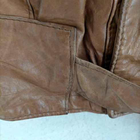 THE LEATHER RANCH MADE IN CANADA GENUINE LEATHER ジャケット メンズ JPN:2