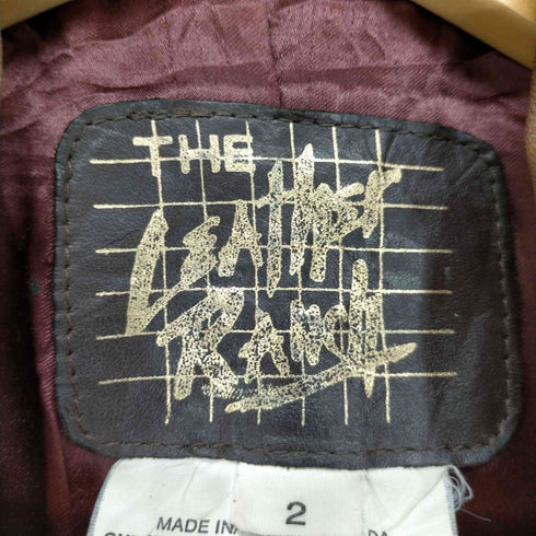 THE LEATHER RANCH MADE IN CANADA GENUINE LEATHER ジャケット メンズ JPN:2
