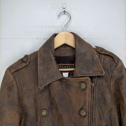 daniel marcus MADE IN CANADA ナポレオンレザージャケット レディース JPN:M