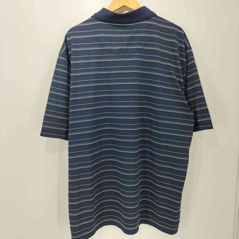 PGA TOUR 90-2000s ボーダー ショートスリーブポロシャツ メンズ import:XXL