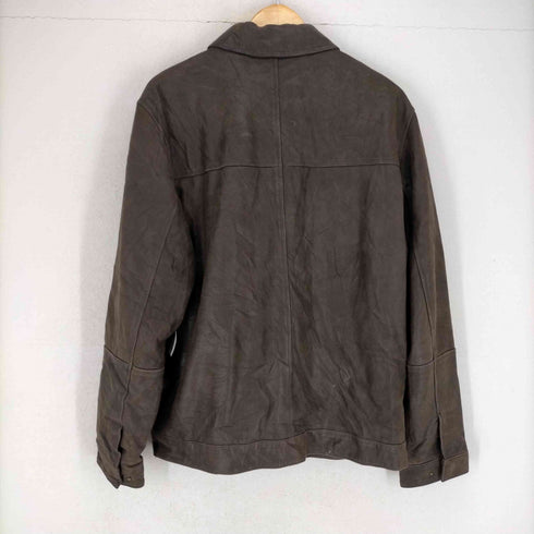 マークスアンドスペンサー MARKS&SPENCER レザージップジャケット メンズ JPN:M