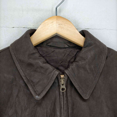 マークスアンドスペンサー MARKS&SPENCER レザージップジャケット メンズ JPN:M
