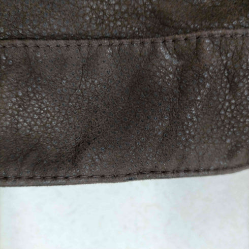 マークスアンドスペンサー MARKS&SPENCER レザージップジャケット メンズ JPN:M