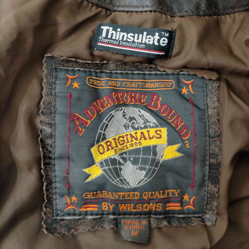 ADVENTURE BOUND Thinsulate レザージャケット メンズ JPN:L