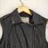 BARNEYS リアルレザージップベスト メンズ JPN:M