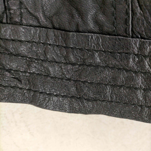 BARNEYS リアルレザージップベスト メンズ JPN:M