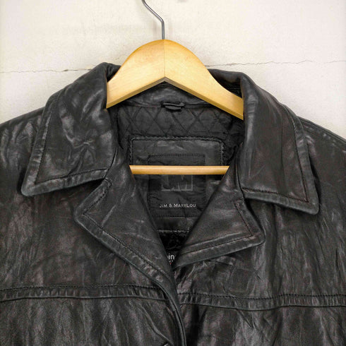 JIM&MARYLOU レザーハーフコート メンズ JPN:L