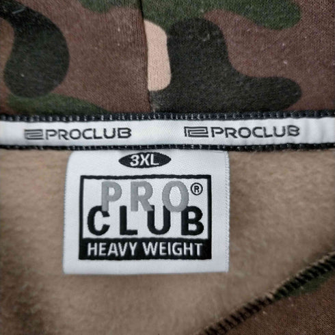 プロクラブ PRO CLUB HEAVYWEIGHT PULLOVER HOODIE 迷彩柄 メンズ 3XL