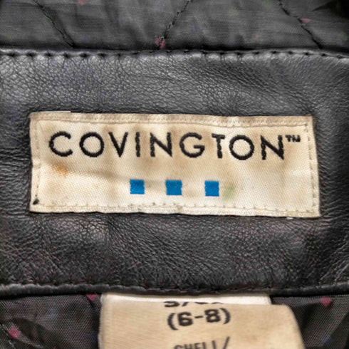 コヴィントン Covington ジップレザージャケット メンズ JPN:S