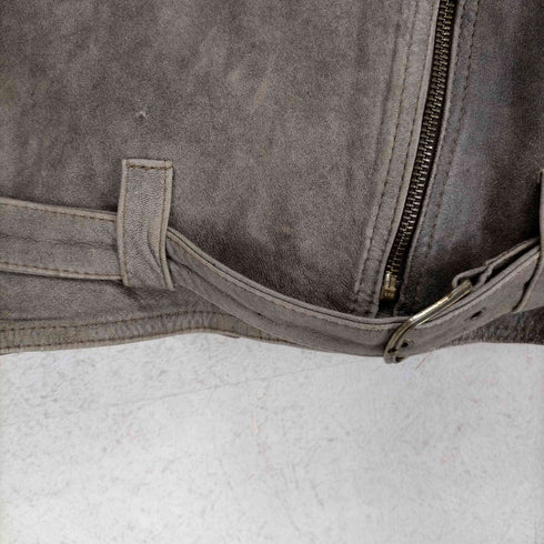 CREAZIONI IN PELLE ライダースショートレザージャケット レディース JPN:S