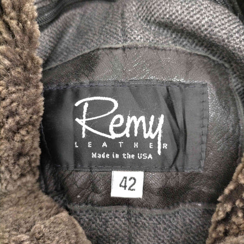 REMY MADE IN USA レザーコート メンズ JPN:L