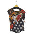 デシグアル Desigual 総柄レーヨンノースリーブ ハート 花 レディース import:XS