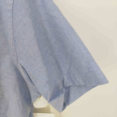 メーカーズシャツカマクラ Makers Shirt 鎌倉 Manhattan BD1ポケット半袖シャツ メンズ JPN:L