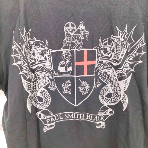 ポールスミスブラック Paul Smith BLACK 総柄 デザインカットソー メンズ M