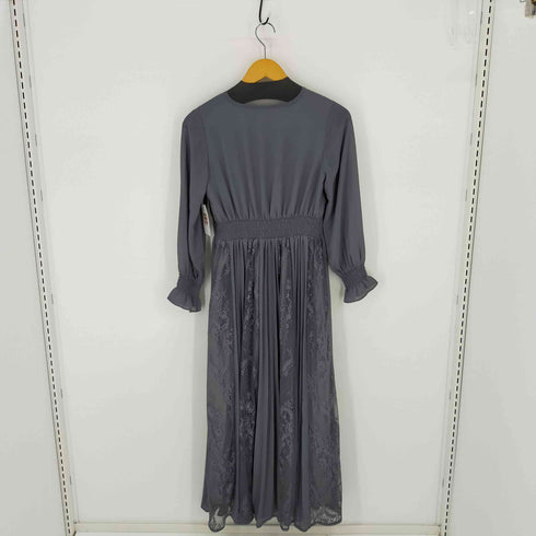 POURVOUS レースプリーツドレス ワンピース レディース JPN:M