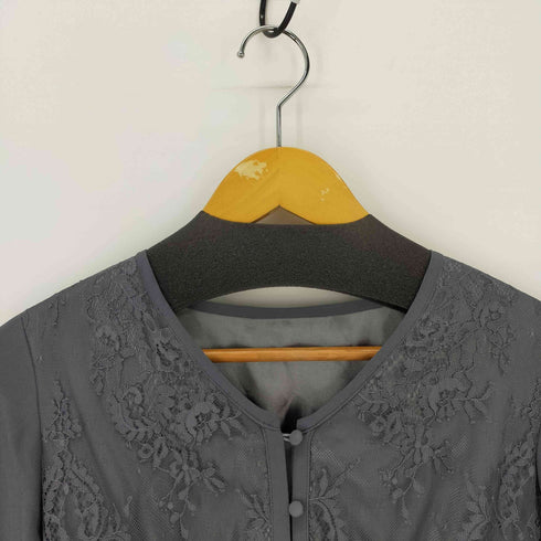 POURVOUS レースプリーツドレス ワンピース レディース JPN:M